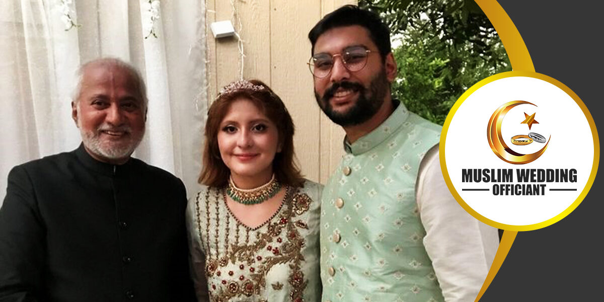 Muslim wedding officiant